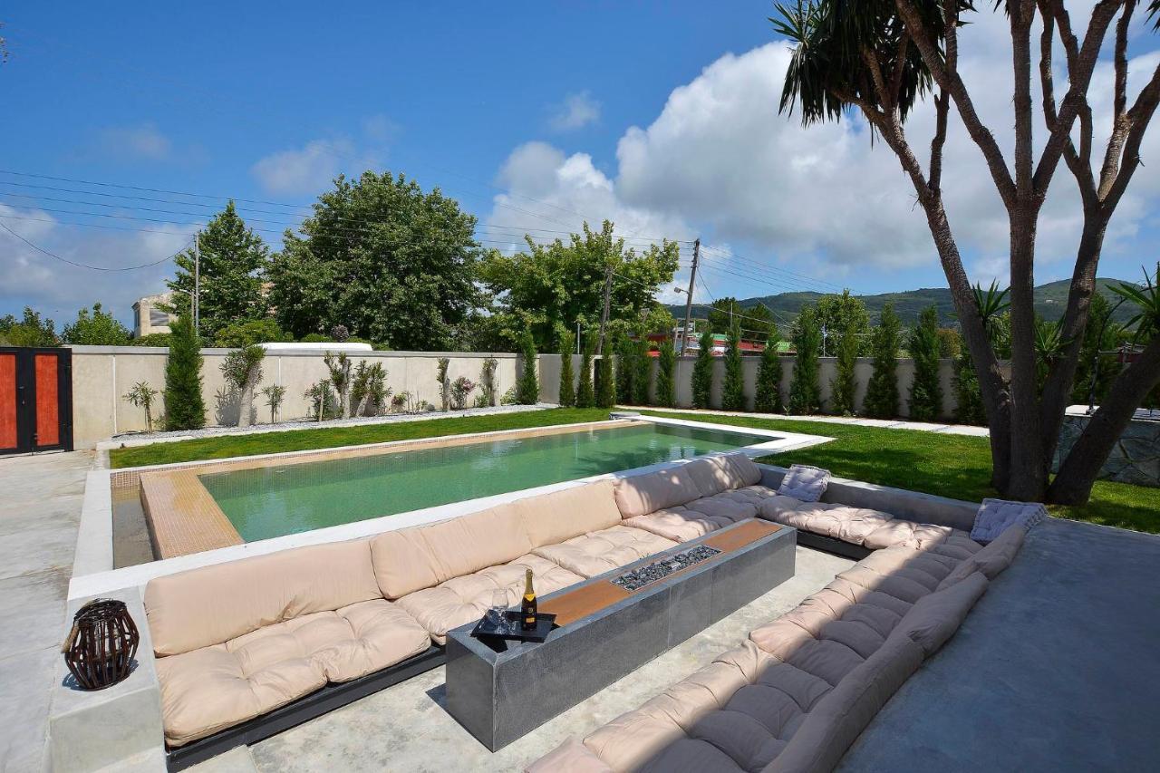 Villa Flamingo Issos Corfu Línia Esterno foto