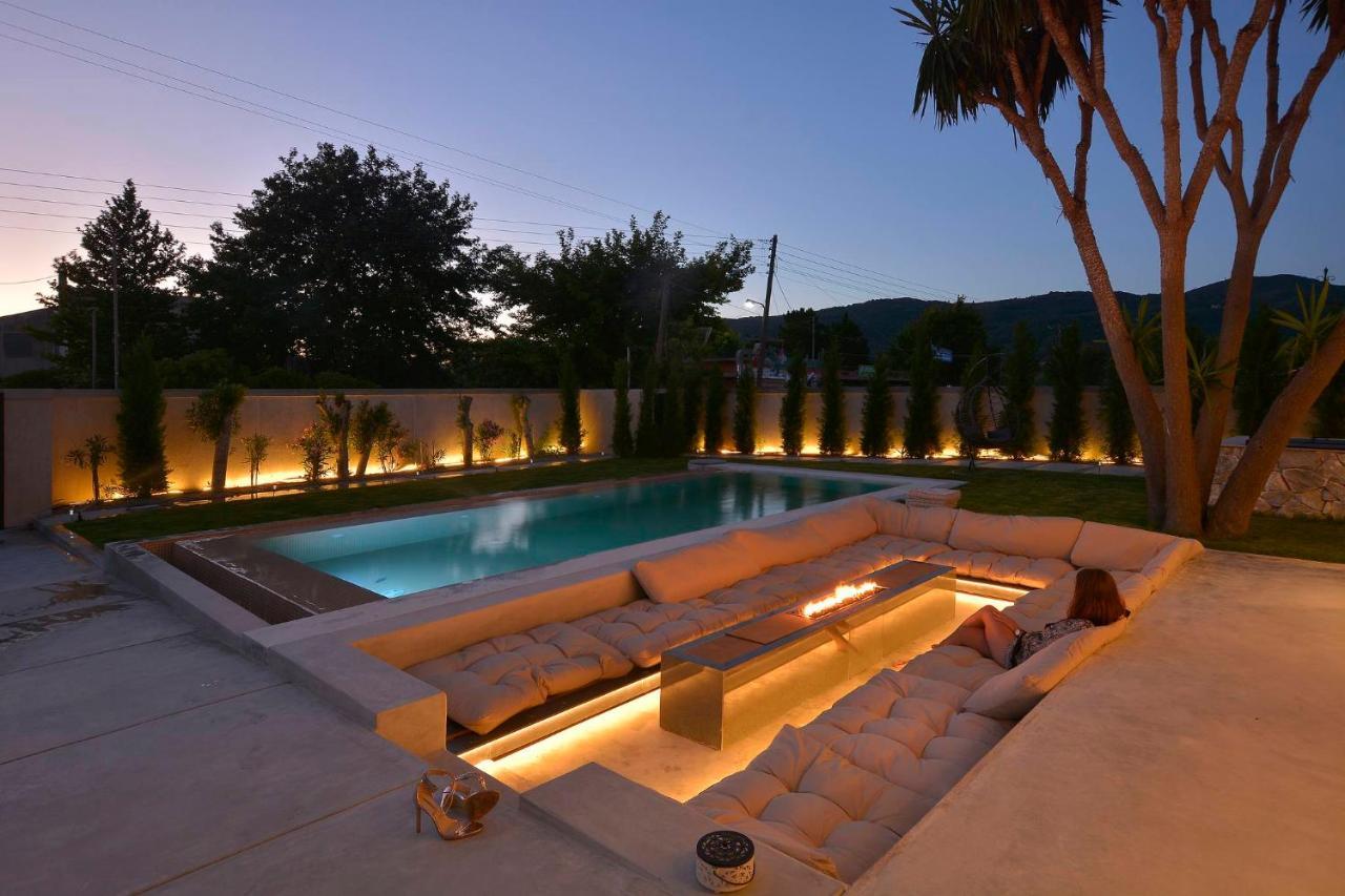 Villa Flamingo Issos Corfu Línia Esterno foto