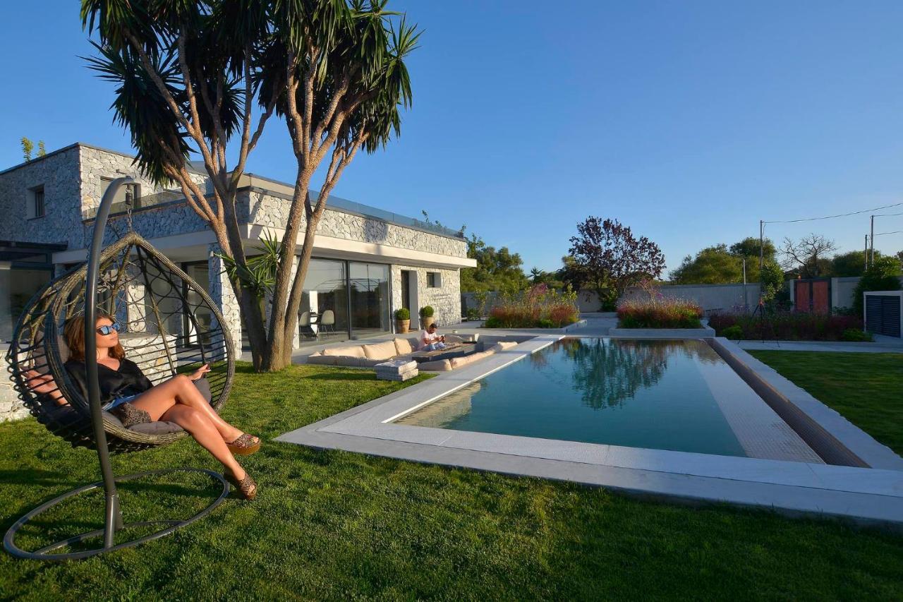 Villa Flamingo Issos Corfu Línia Esterno foto