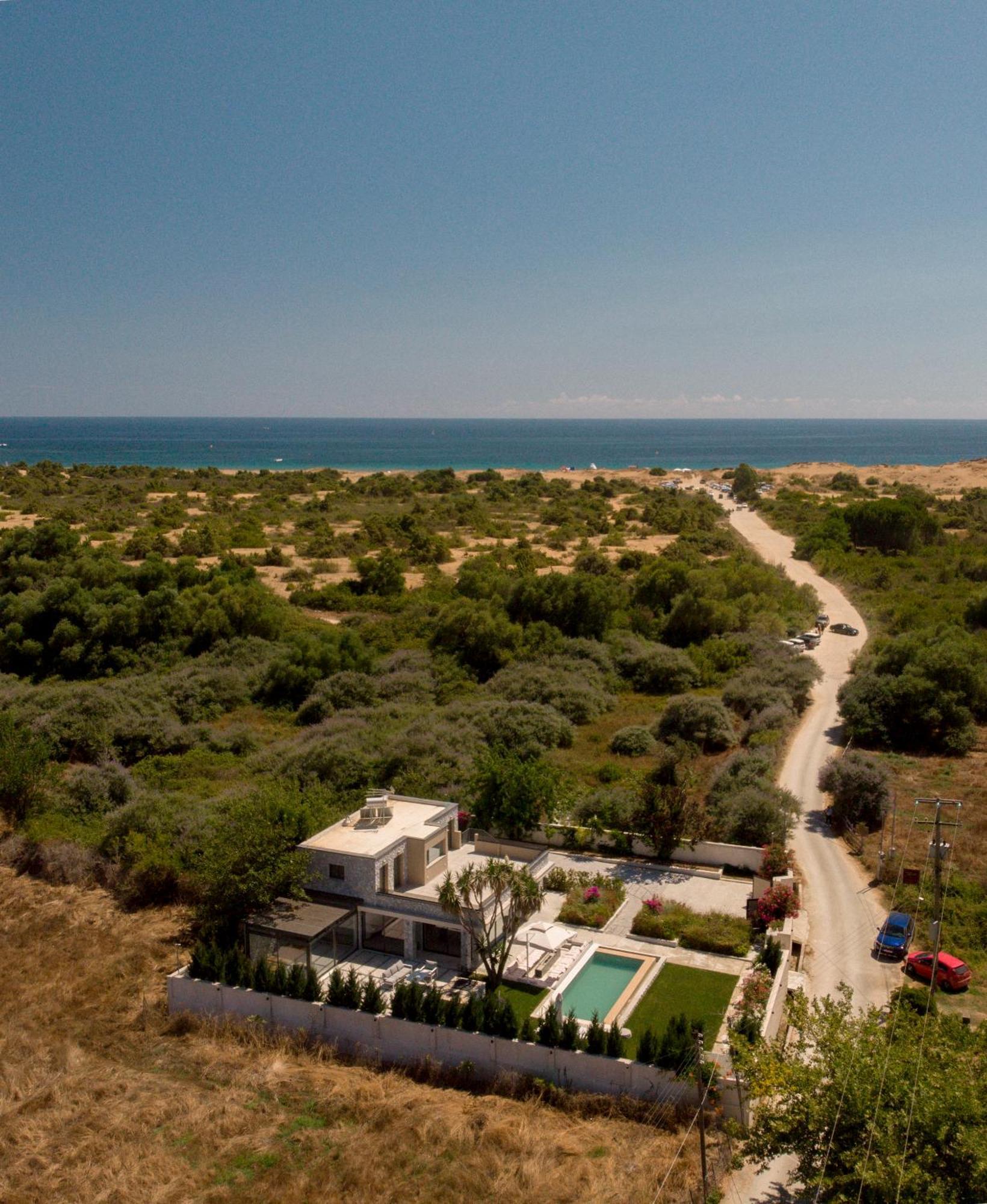 Villa Flamingo Issos Corfu Línia Esterno foto